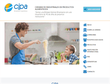 Tablet Screenshot of cipa.org.ar